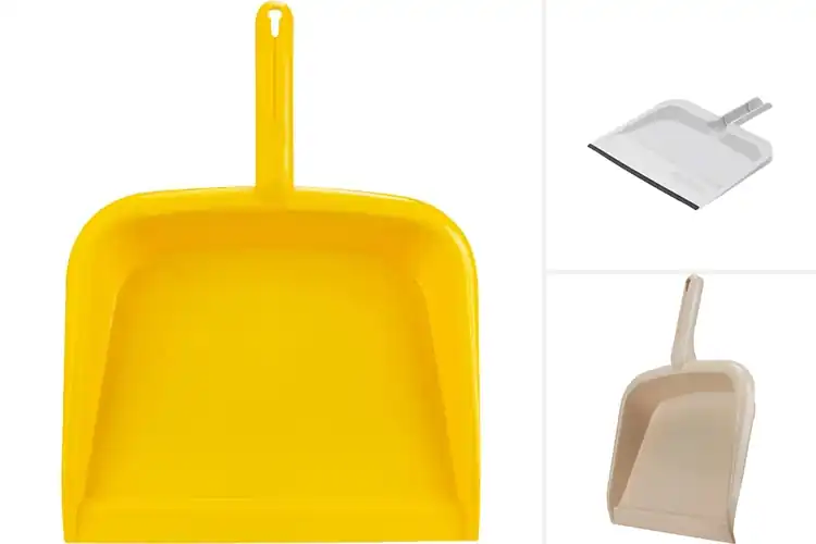 Detailed view of Best 10-Inch Mouth Dustpans for Effortless Cleanups