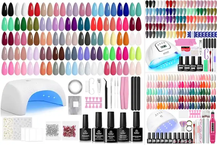 Detailed view of Best At Home Gel Nail Kits for Salon-Quality Shine