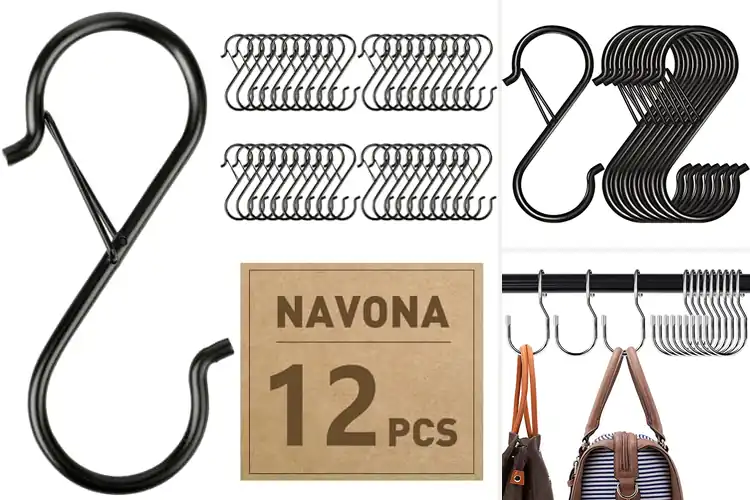 Detailed view of Best Bag Hanging Hooks: Maximize Closet Space