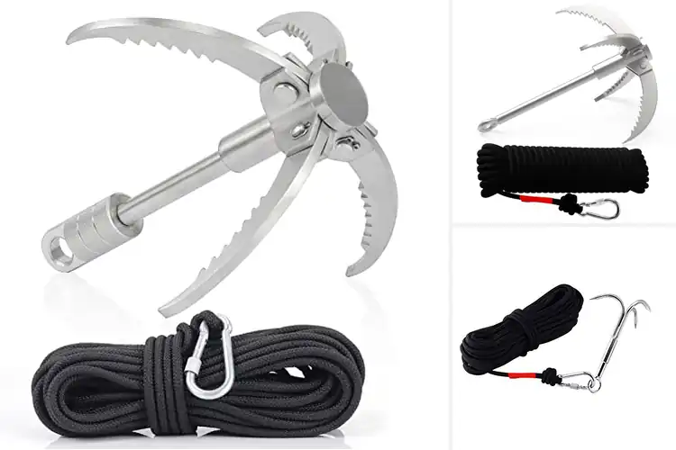 Detailed view of Best Camping Grappling Hooks: Strong, Safe & Easy to Use