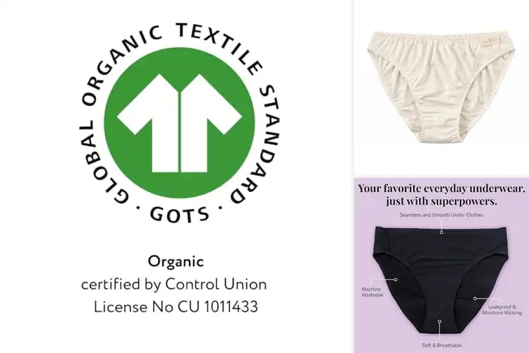 Detailed view of Best Chemical-Free Panties
