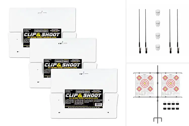 Detailed view of Best Clip Mounted Targets