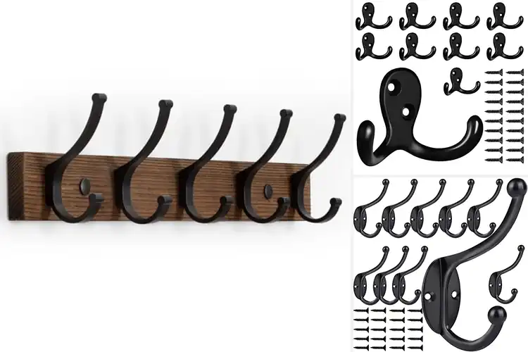 Detailed view of Best Coat Hanging Hooks: Top Picks for Ultimate Organization