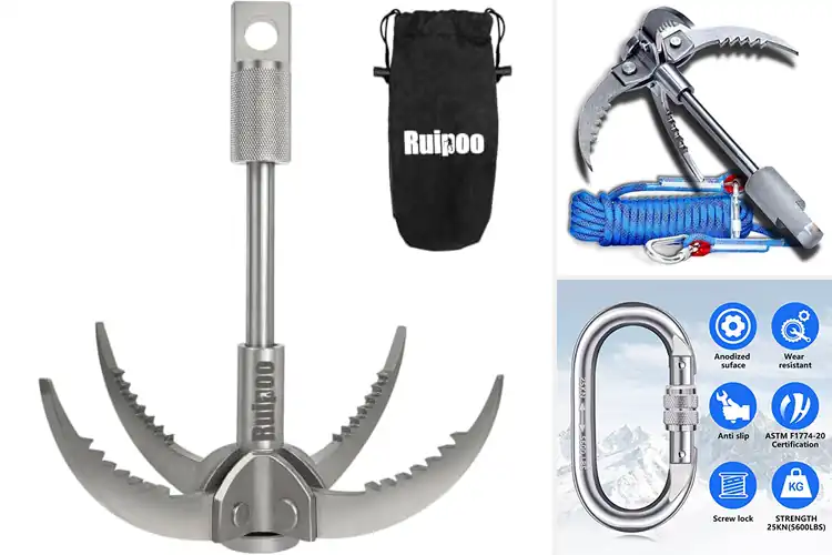 Detailed view of Best Compact Climbing Hooks