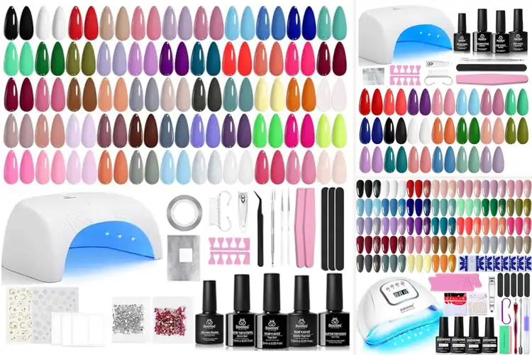 Detailed view of Best DIY Gel Polishes: 10 Kits for Salon-Quality Nails