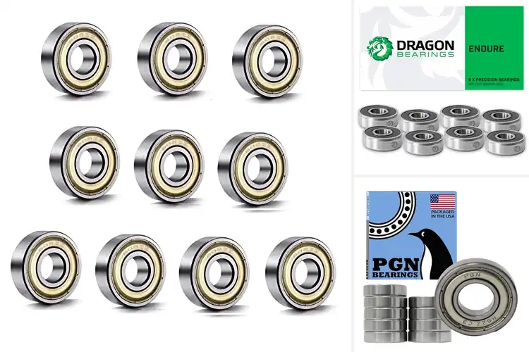Detailed view of Best Dual Shield Bearings