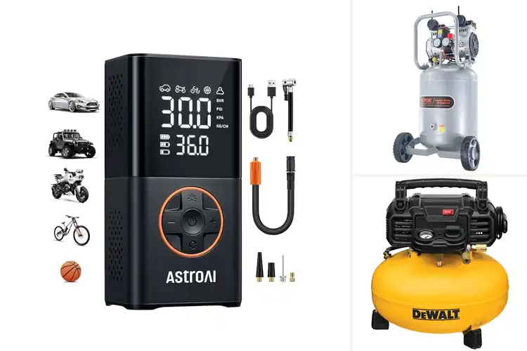 Detailed view of Best Durable Air Compressors: Power & Portability Guide