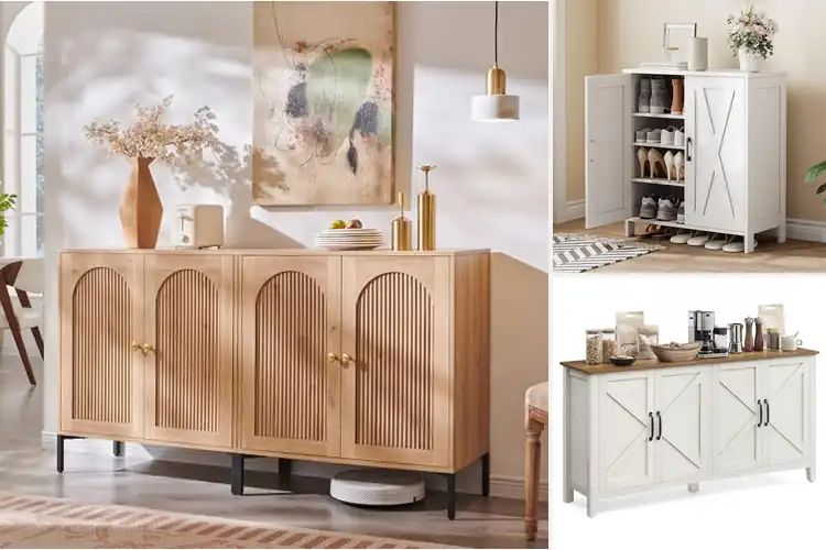 Detailed view of Best Entryway Storage Cabinets