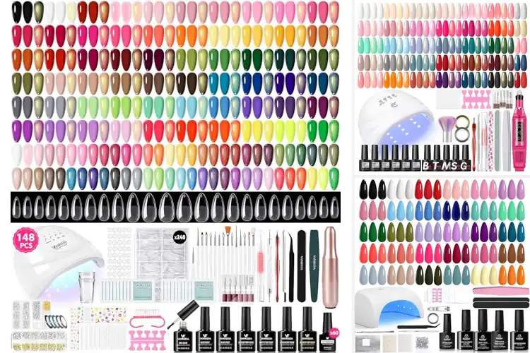 Detailed view of Best Gel Nail Gifts For Women: Top Kits for Stunning Nails