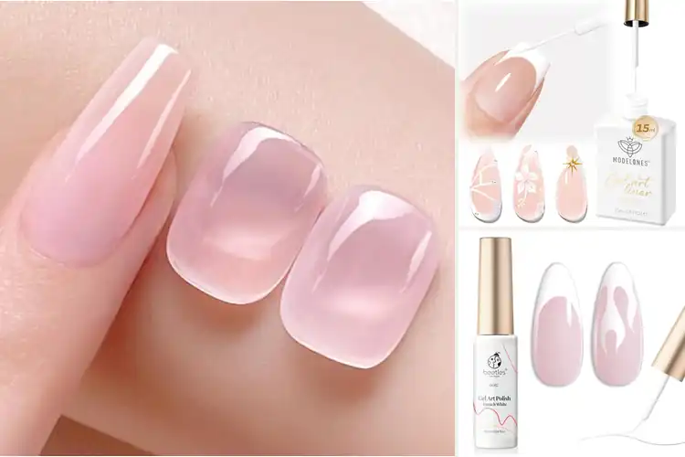 Detailed view of Best Gel Polishes For French Manicure