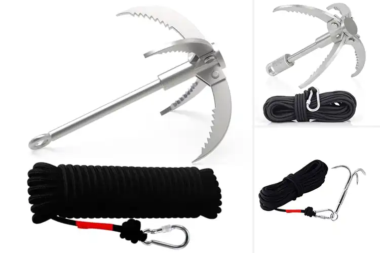 Detailed view of Best Grappling Hooks