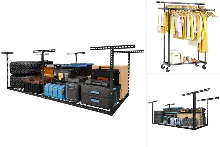 Detailed view of Best Hanging Storage Racks: Top 10 Space-Savers