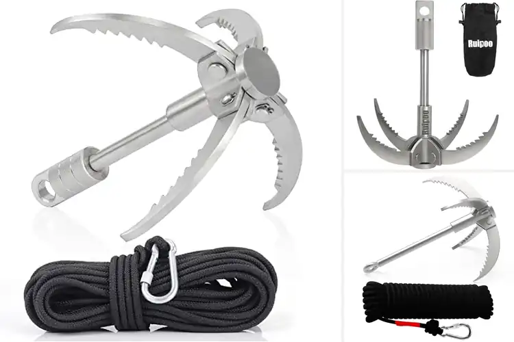 Detailed view of Best Heavy Duty Grappling Hooks