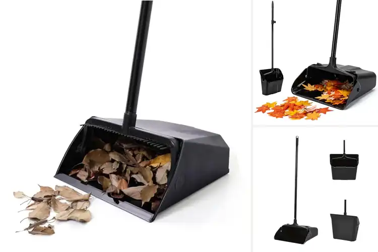Detailed view of Best Heavy Duty Upright Dustpans for Effortless Cleanup