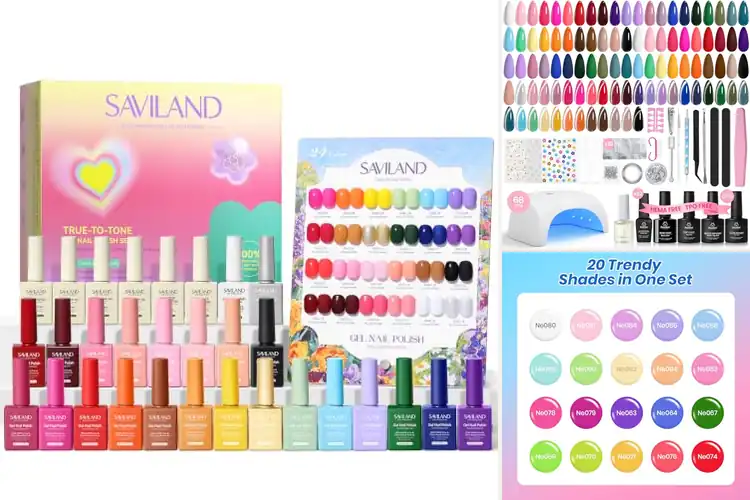 Detailed view of Best HEMA-Free Gel Polish Sets