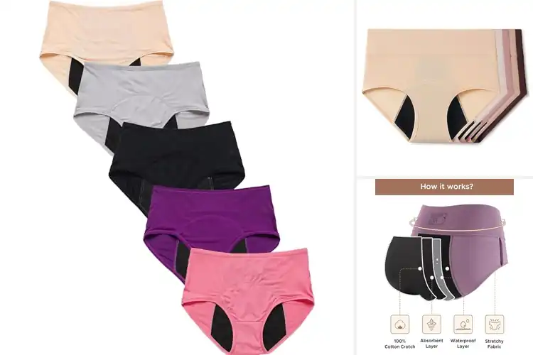 Detailed view of Best Leakproof Panties