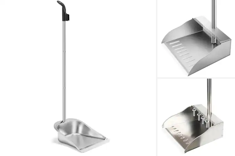 Detailed view of Best Metal Dustpans With Long Handles