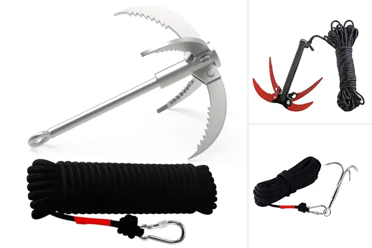 Detailed view of Best Outdoor Grappling Hooks: Top 10 Adventure Picks