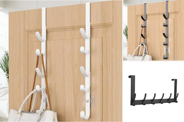 Detailed view of Best Over Door Hooks For Purses: Neat Storage Made Easy