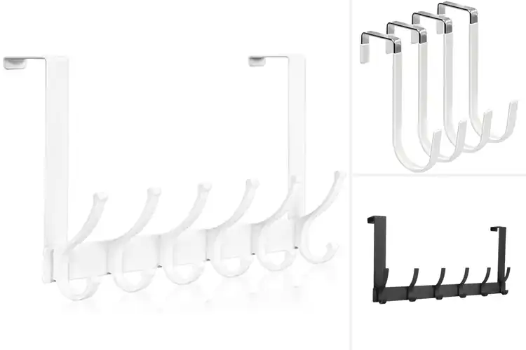 Detailed view of Best Over Door Towel Hooks for Instant Space Boost