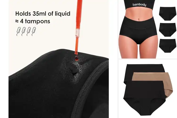 Detailed view of Best Period Panties