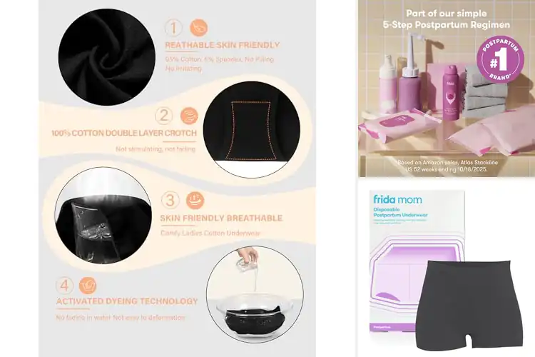 Detailed view of Best Postpartum Panties: Top 10 Picks for Comfort & Recovery