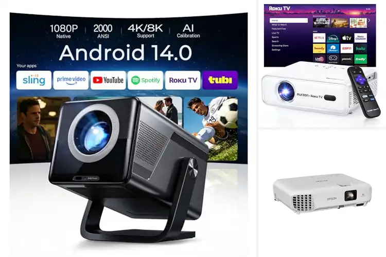 Detailed view of Best Projectors For Bright Rooms: Top 10 Picks