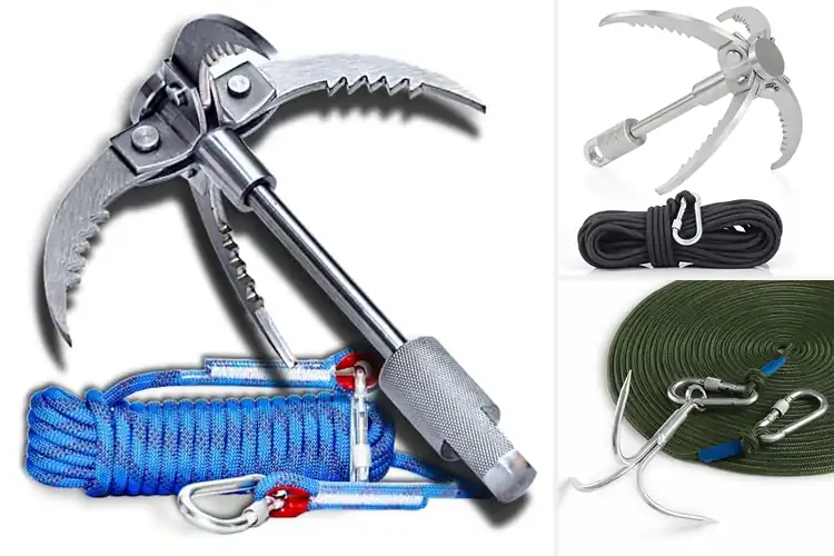 Detailed view of Best Rope and Grappling Hook Sets