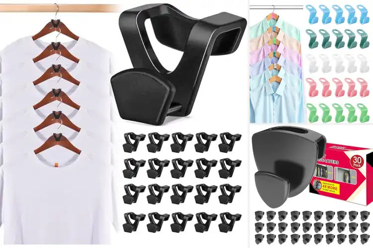 Detailed view of Best Space Saving Hooks: Top 10 Closet Organizers