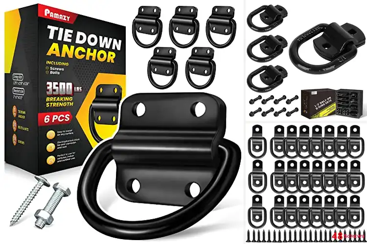 Detailed view of Best Trailer Tie Down Hooks