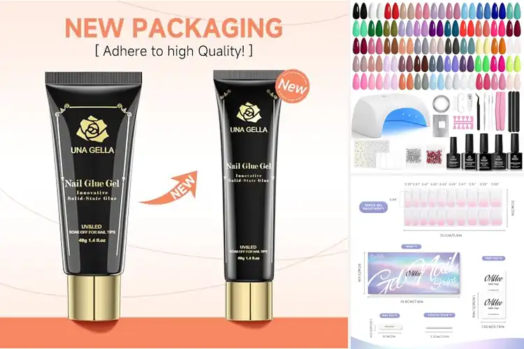 Detailed view of Best UV Gel Nails: Get Salon-Perfect Shine at Home