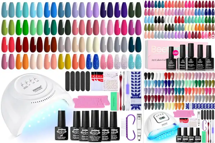 Detailed view of Best UV LED Gel Nail Polishes