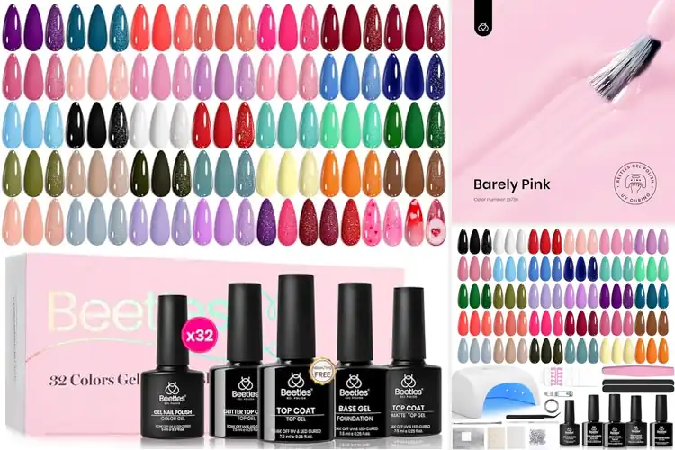 Detailed view of Best UV LED Gel Polishes